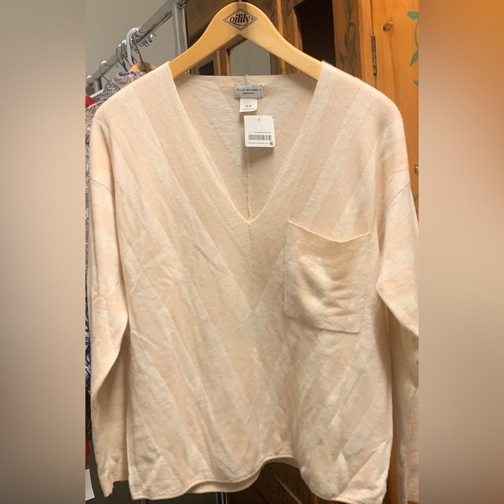 Women’s Club Monaco 100% Cashmere M